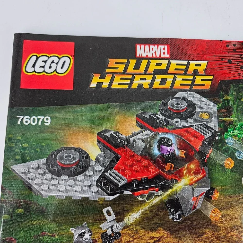 Lego Guardians of the Galaxy 2 76079 Manual Instruction Book ONLY No Bricks Figs